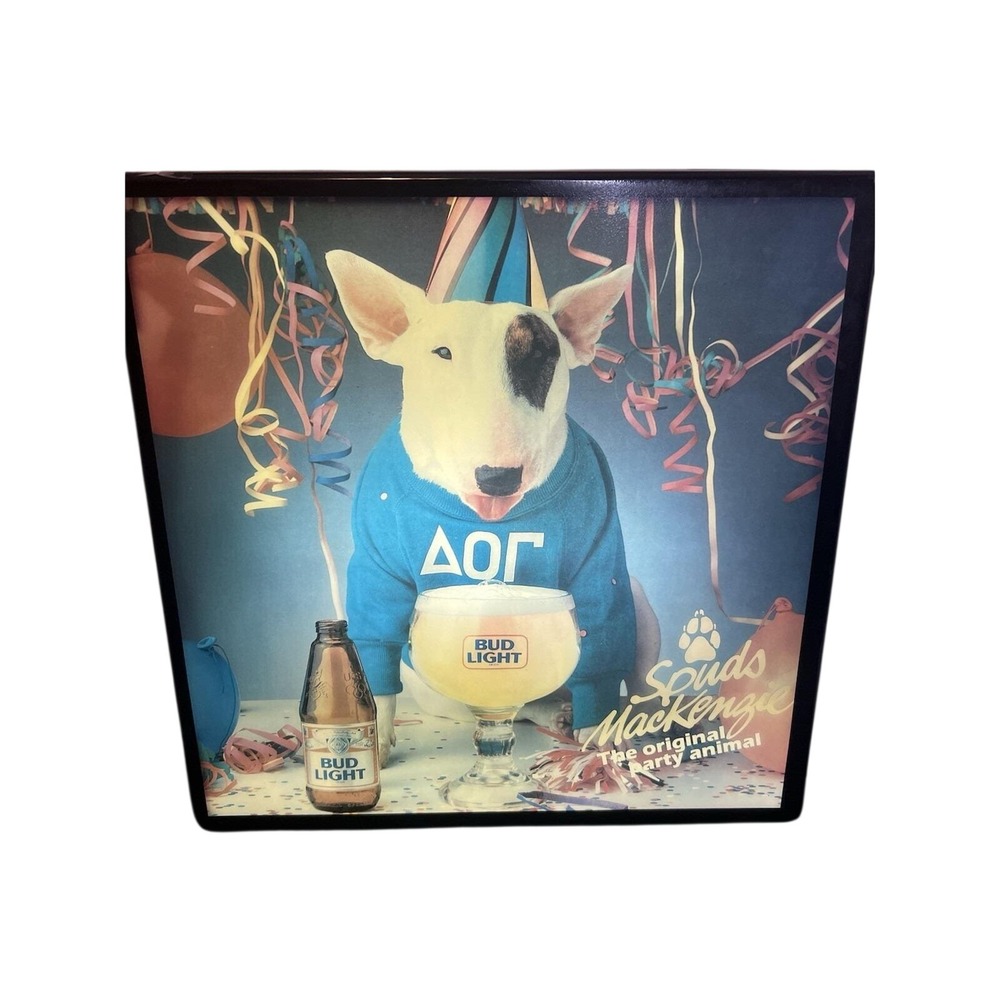 Spuds‎ Mackenzie Bar Light 1985